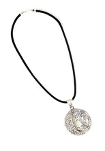 ONLY 2 LEFT!!! Guadalupe Pendant with Black Cording ✨Choose Necklace Length Below ⬇️