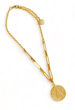 ONLY 2 LEFT!!! Perpetuo SOCORRO Escapulario Charm with the Pope on the Back ✨ SOFIA Chain Short Necklace 18”-20”