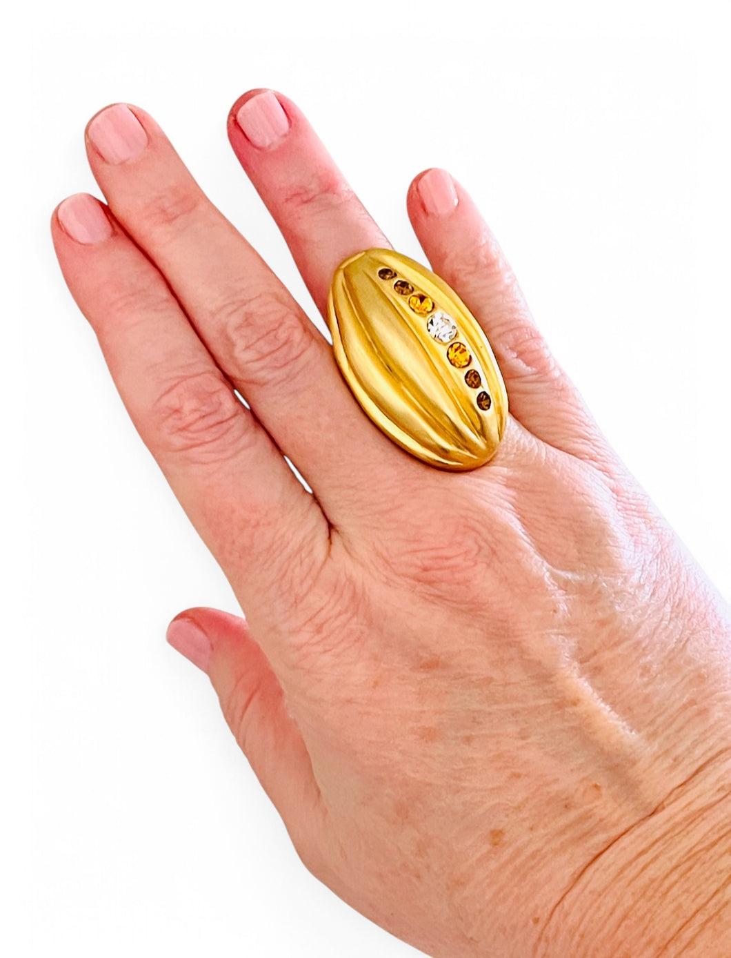 ONLY 1 LEFT!!! CACAO Caribeño Large Ring Size 7