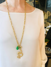 ONLY 1 LEFT!!! Dragon π with Jade Eye π ποΈ & Jade Charms & Carved Jade Disk with REGINA Chain β¨ Long Necklace 30β π§§