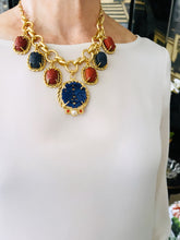 SOLD OUT!!! One of a Kind ✨Mystical Cobalt Disk✨Multi Charm✨ ISABELA Chain Short 18”-20”