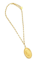 SAN MIGUEL Arcángel Medallón✨ Protector ✨ te brinda Seguridad y Fuerza en los Momentos mas Difíciles ✨EUGENIA Chain Short Necklace 20”-22”✨