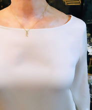 ONLY 3 LEFT!!! Half Moon 🌙 Mini Charm with Crystal Pave ✨MIA Thin Chain 16”-18”