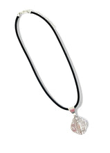 ONLY 2 LEFT!!! Guadalupe Smaller Charm (double sided) with Black Cording ✨Choose Necklace Length Below ⬇️