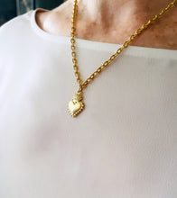 Sagrado Corazón Mini CAMILA Chain ✨Short Necklace CHOOSE LENGTH: Short 16”-18”✨ Medium: 18”-20” or Longer-Mid Length: 20”-22”📸 Seen Above Longer-Mid