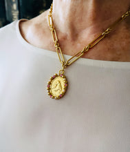 ONLY 3 LEFT!!! NEW! San Antonio with Rose Crystals & Pearl 💖 SOFIA Chain Short 18”-20”