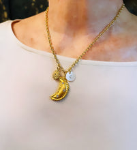 ONLY 1 LEFT!!! Half Moon π with Crystals & Sun βοΈ Charm with Initial β¨ CAMILA Chain 16β Adj to 18β β¨ Choose Initial β¬οΈ