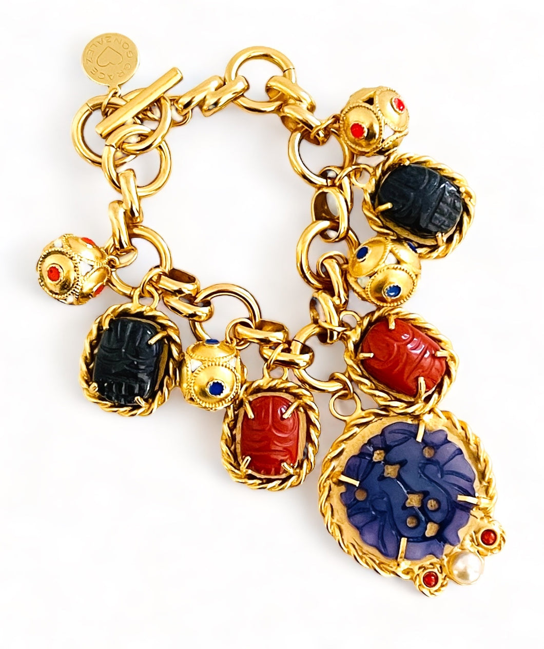 SOLD OUT!!! One of a Kind ✨Mystical Charm Bracelet ✨ Adjustable 7”-8 1/2”