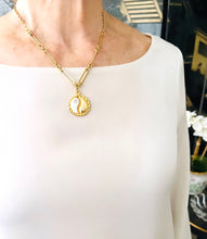 ONLY 2 LEFT!!! Yin & Yang White Enamel with CZ & Pearl ✨ SOFIA Chain Short Necklace 18”-20”