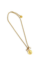 ONLY 2 LEFT!!! NEW!!! La Providencia ✨ Patrona de Puerto Rico 🇵🇷 with Pearl ✨ CAMILA Chain ✨Short Necklace 18-20”✨ Choose Initial Below ⬇️