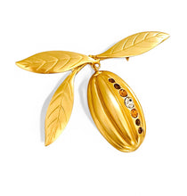 SOLD OUT!!! ONLY 1 LEFT!!! CACAO Caribeño Brooch/Pin