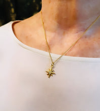 SOLD OUT!!! North Star 🌟 with Crystal✨MIA Thin Chain 16”-18”