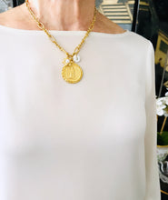 ONLY 3 LEFT!!! MATER with Pearl✨ REGINA Chain ✨Short Necklace 20-22”✨ Choose Initial Below ⬇️