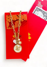 ONLY 1 LEFT!!! Dragon π White Enamel Disk Charm Pendant with White Pearl Charms, Initial & REGINA Chain β¨ Short Necklace 20ββ¨ π§§ CHOOSE Initial Below β¬οΈ