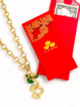 ONLY 1 LEFT!!! Dragon π with Jade Eye π ποΈ & Jade Charms & Carved Jade Disk with ISABELA Chain β¨ Long Necklace 30β π§§