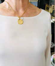 ONLY 1 LEFT!!! NEW! Atocha Cross with CAMILA Chain✨ Short Necklace 18-20” Choose Initial Below ⬇️