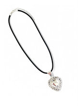 ONLY 2 LEFT!!! Corazón de Guadalupe Pendant with Black Cording ✨Choose Necklace Length Below ⬇️