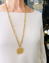 Sagrado CORAZÓN de Jesus ❤️ Medalla Charm Escapulario, with La Providencia, with Pearls Rays ✨ REGINA Chain Long Necklace 30”