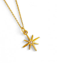 SOLD OUT!!! North Star 🌟 with Crystal✨MIA Thin Chain 16”-18”