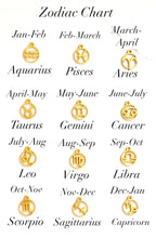 Zodiac Mini Symbol Necklace with MIA Thin Chain 16” Adj to 18” ✨Select Your Sign Below ⬇️