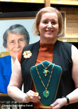 SOLD OUT!!! COLIBRÍ Necklace with Hand Painted Enamel ✨ Sofia Chain Short Necklace 18”-20”