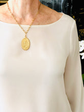 SAN MIGUEL Arcángel Medallón✨ Protector ✨ te brinda Seguridad y Fuerza en los Momentos mas Difíciles ✨EUGENIA Chain Short Necklace 20”-22”✨