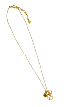 SAGITTARIUS ♐️ Mini Symbol with Birthstone & Initial on Thin MIA Chain 16” Adj to 18” ✨ Choose Birthstone & Pave Initial ⬇️