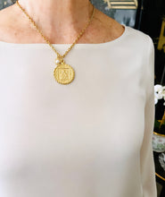 ONLY 1 LEFT!!! Perpetuo SOCORRO Charm Escapulario with the Pope on the Back ✨ Pearl Charm with CAMILA Chain Short Necklace 18”-20”