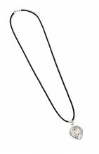 ONLY 2 LEFT!!! Corazón de Guadalupe Pendant with Black Cording ✨Choose Necklace Length Below ⬇️