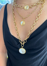 ONLY 2 LEFT!!! Yin & Yang Side Pave✨ ISABELA Chain with Pave Toggle Short Necklace 20”