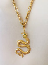 SOLD OUT!!! Dragon 🐉 with Jade Eye with REGINA Chain ✨ Long Necklace 30” 🧧