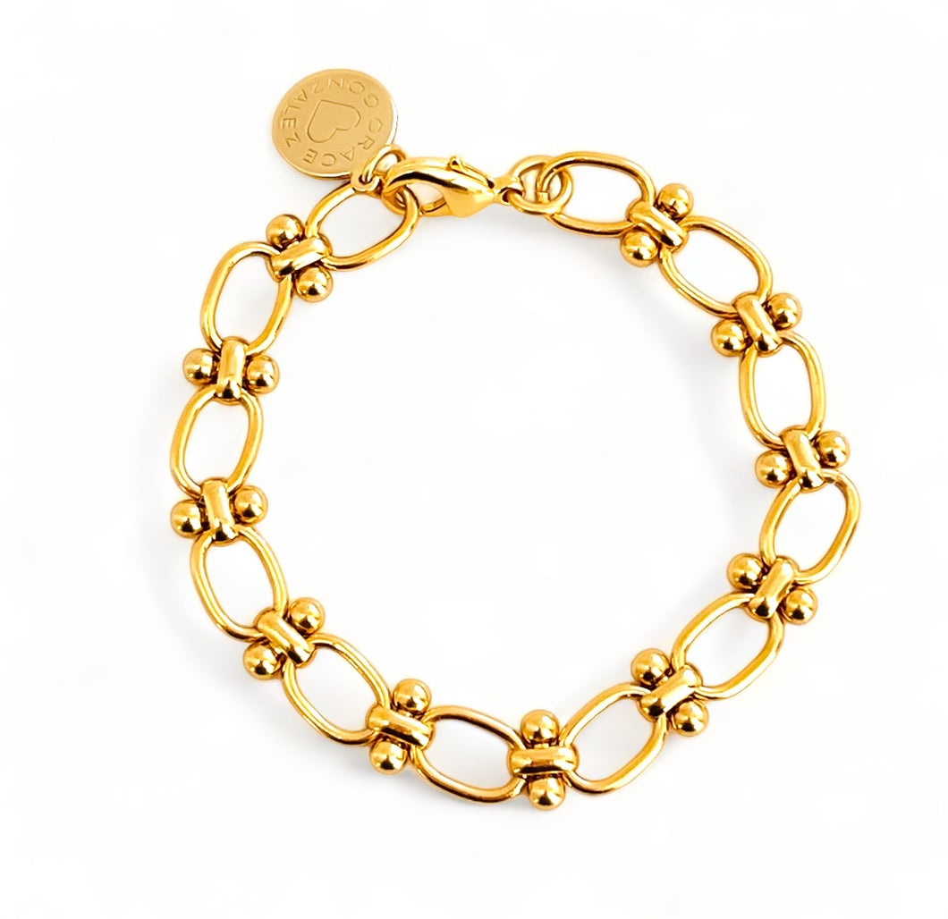 VICTORIA✨ BRACELET Link Chain with Lobster Closure ✨ 7” adjustable to 8”