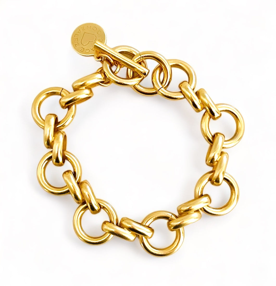 ISABELA✨ BRACELET Link Chain with Lobster Closure ✨ 7” adjustable to 8”