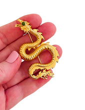 Available for Pre-Order !!! Allow 4-6 weeks for delivery ✨Dragon 🐉 PIN/ BROOCH✨with Jade Eye 👁️ 🧧