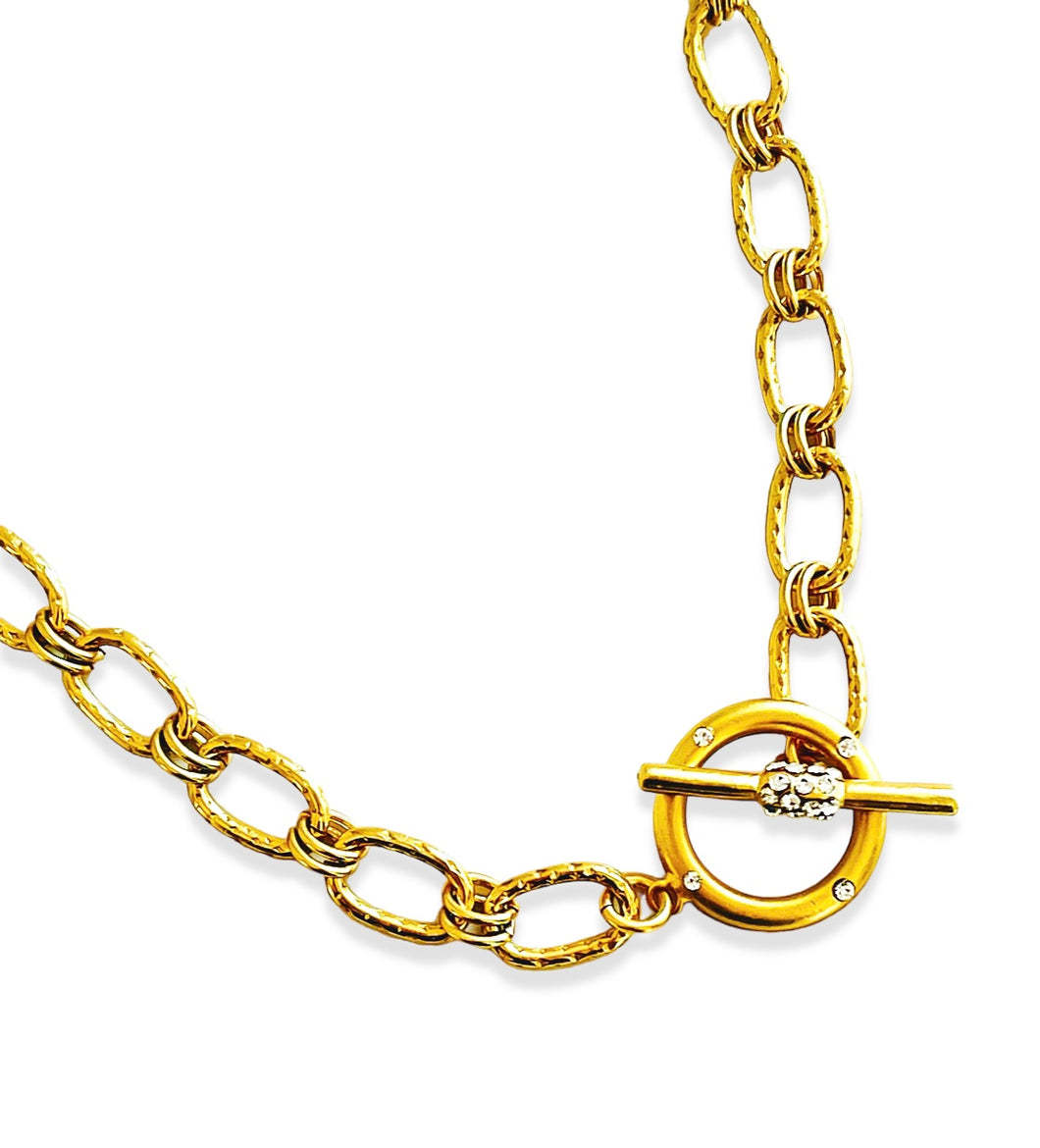 VALENTINA ✨ Link Chain with Toggle Closure ✨ Choose Length Below ⬇️