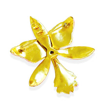 ONLY 2 LEFT!!! CATTLEYA Orchid in BLUSH Pin/Brooch ✨ Pendant Necklace Pendant Option at the Back✨ ✨Chain or Choker Necklace Option Available Below ⬇️