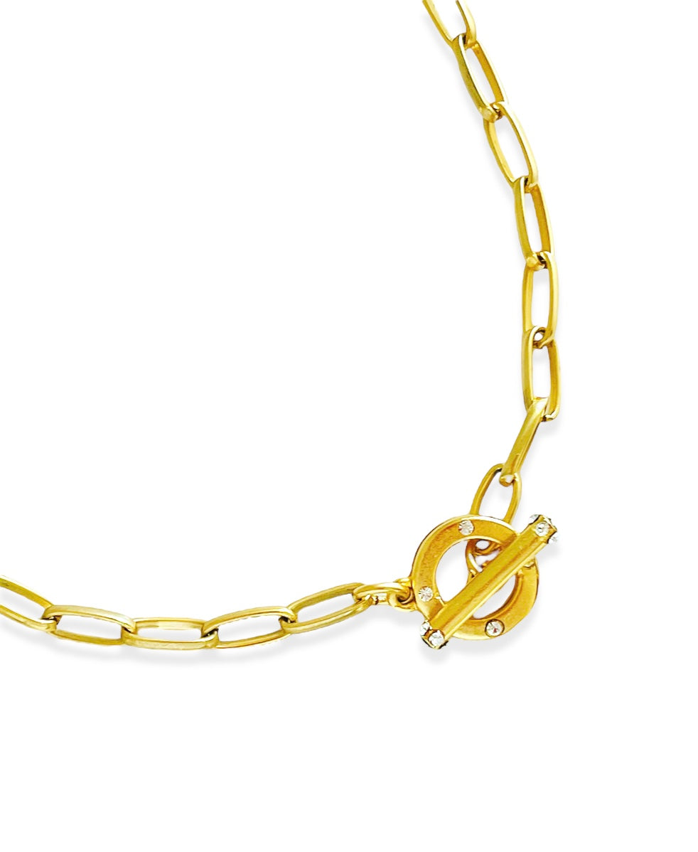 MARIA Chain Necklace with Toggle Closure ✨ Choose Length Below ⬇️