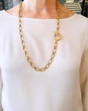 VALENTINA ✨ Link Chain with Toggle Closure ✨ Long Necklace 28”