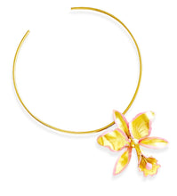 ONLY 2 LEFT!!! CATTLEYA Orchid in BLUSH Pin/Brooch ✨ Pendant Necklace Pendant Option at the Back✨ ✨Chain or Choker Necklace Option Available Below ⬇️