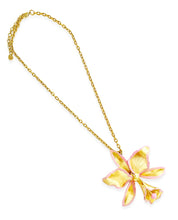 ONLY 2 LEFT!!! CATTLEYA Orchid in BLUSH Pin/Brooch ✨ Pendant Necklace Pendant Option at the Back✨ ✨Chain or Choker Necklace Option Available Below ⬇️