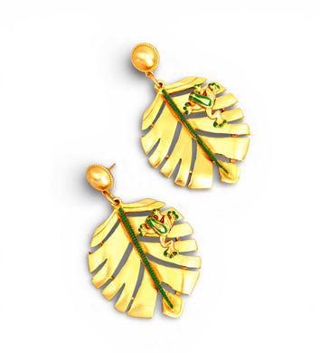 Hoja 🍃 Coqui Earrings