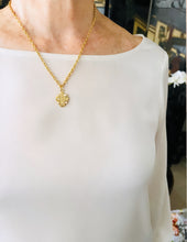 ONLY 3 LEFT!!! NEW! Espíritu Santo Mini Cross Pearl with CAMILA Chain ✨Short Necklace CHOOSE LENGTH: Short 16”-18”✨ Medium: 18”-20” or Longer-Mid Length: 20”-22”📸 Seen Above Longer-Mid