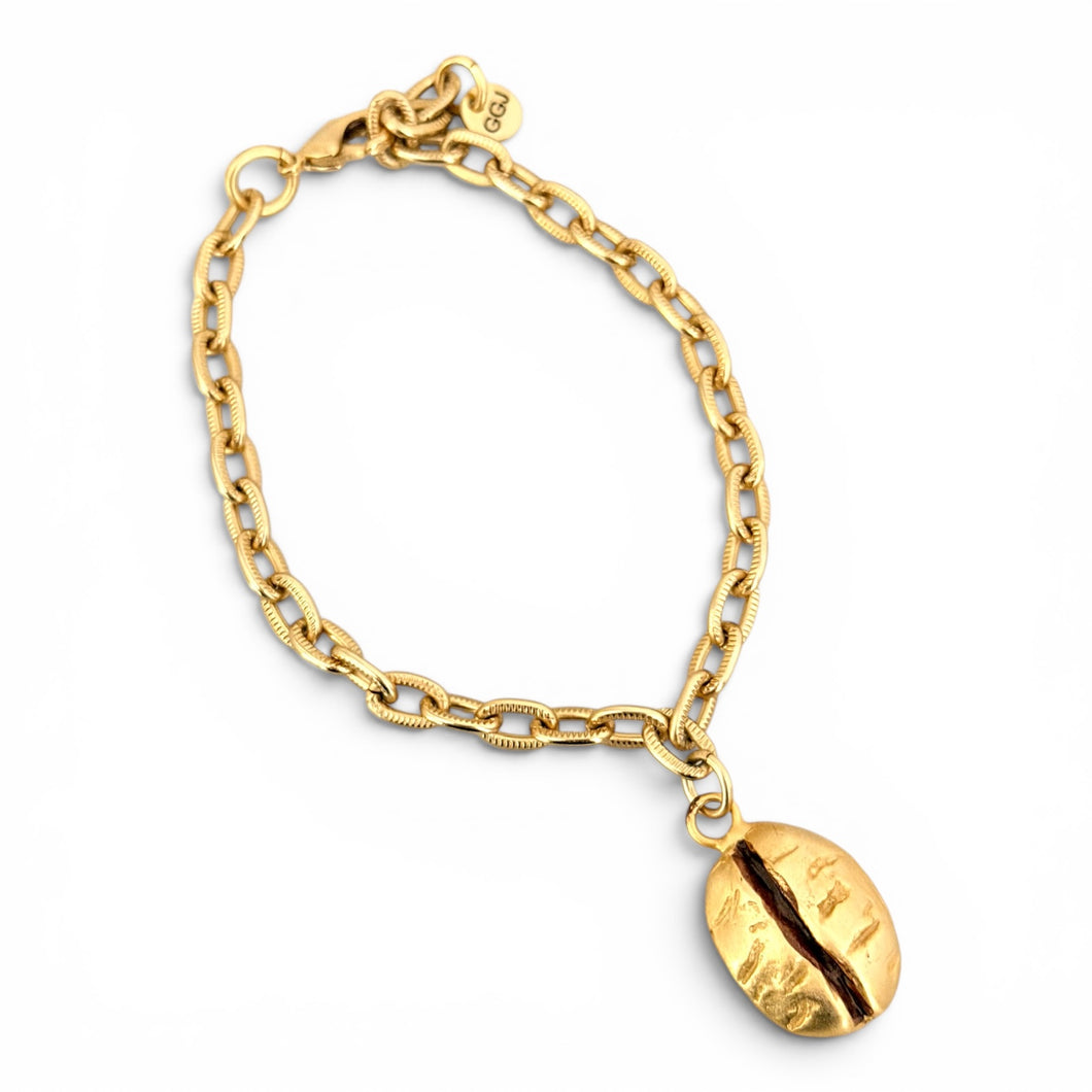 Cafe ☕️ Bracelet with Carola Chain 7”-8” Adj