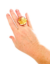 ONLY 1 LEFT!!! FLOR MAGA 🌺 RING✨Puerto Rican Autochthonous Flower ☀️ Size 7