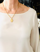 Milagrosa Small Pearl Oval Charm ✨CAMILA Chain 16”-18”