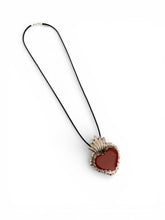 Corazon Red Jasper Long Necklace
