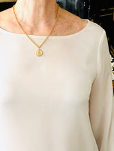 Virgen del Carmen Mini Pearl Oval Charm ✨CAMILA Chain 16”-18”