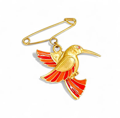 NEW!!! COLOBRI Puerto Rico Sunshine ☀️ Pin 🧷 with Hand Painted Enamel Detail