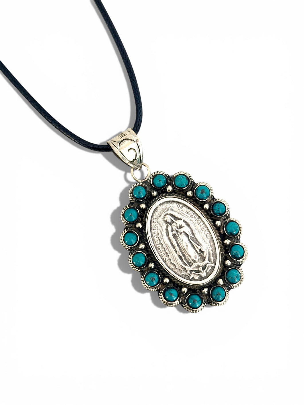 Guadalupe Turquesa Long Necklace