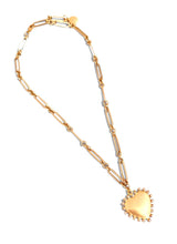 Corazon Perlas Sofia Chain Short Necklace 18”-20”